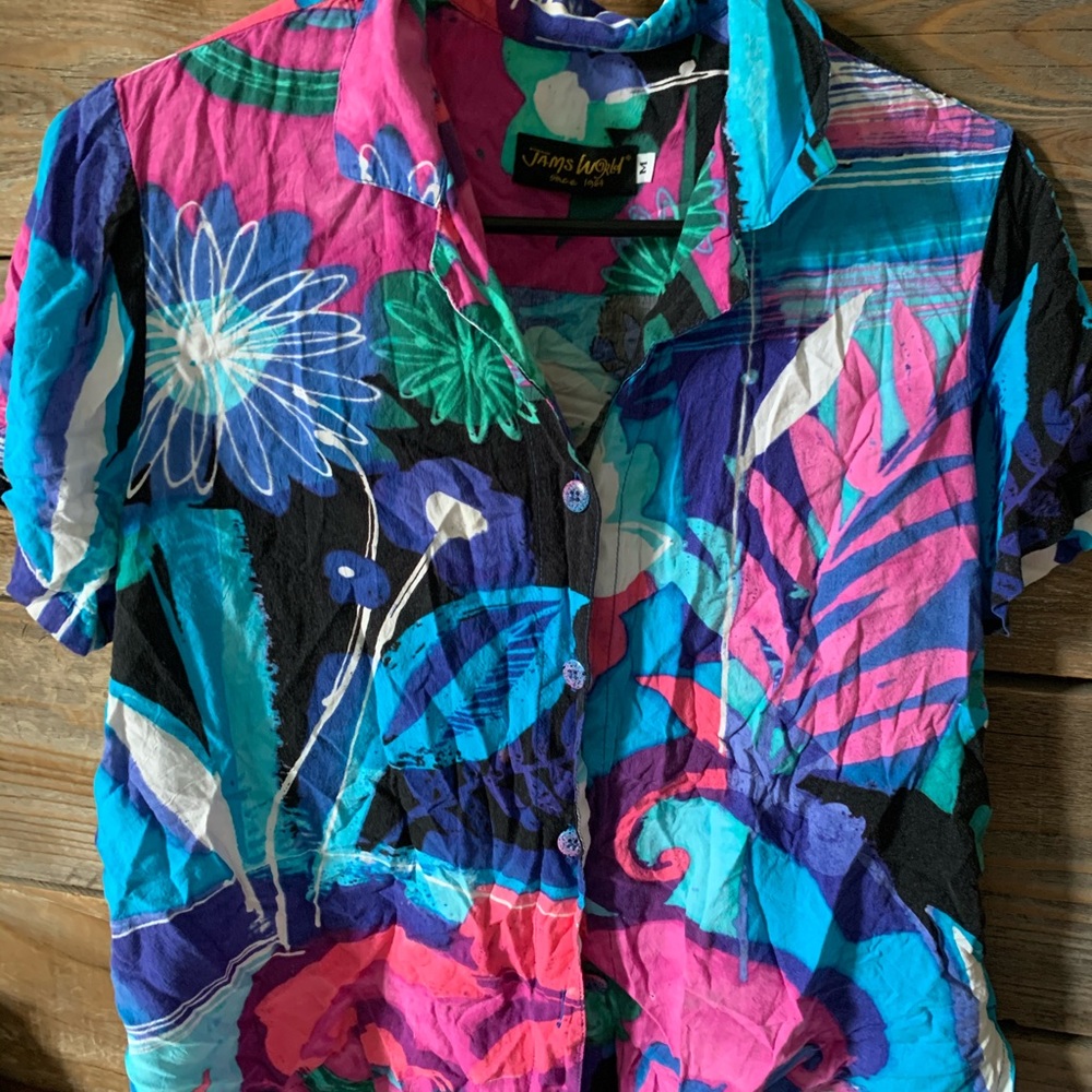 Jams World Aloha shirt size Medium